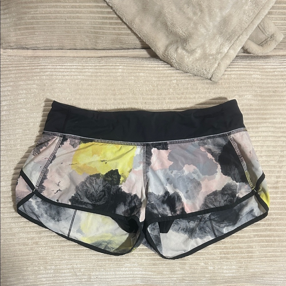 lululemon athletica colorful Patterned Shorts